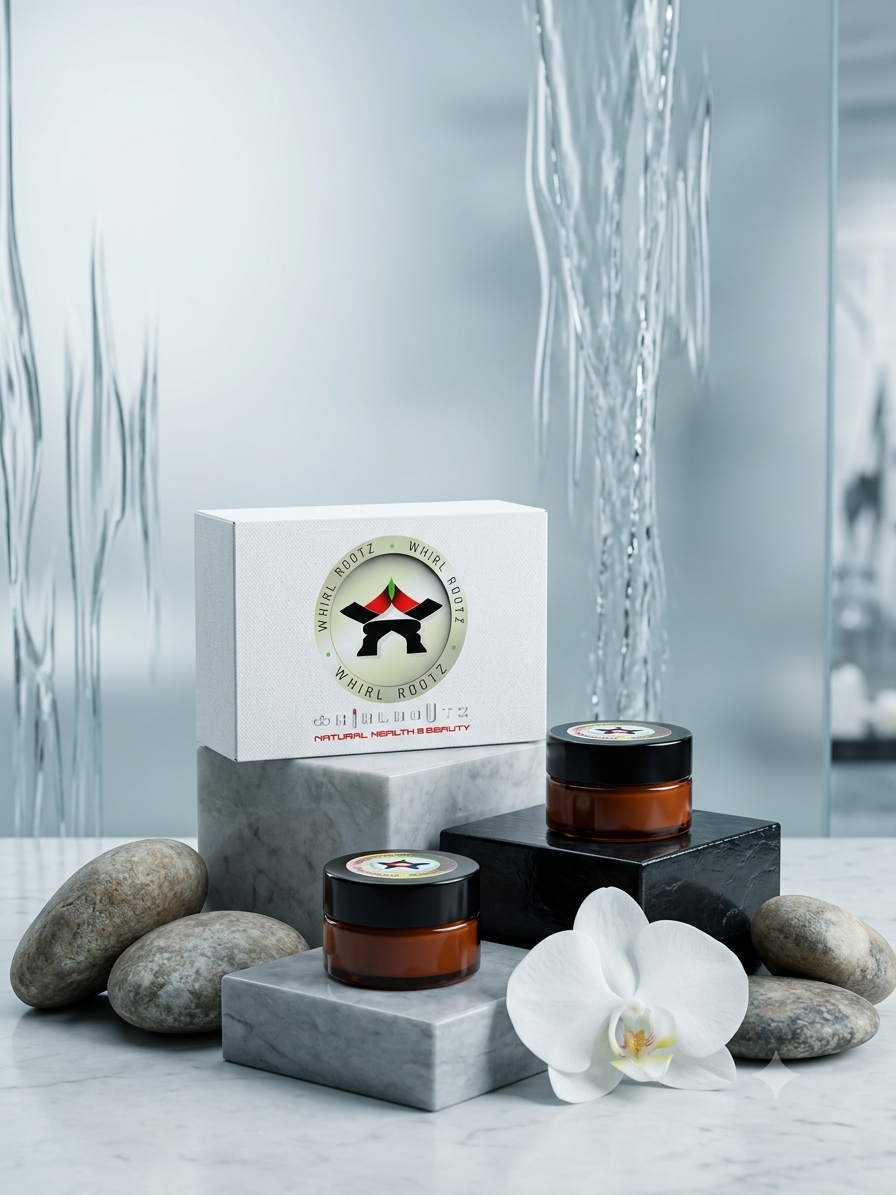 Atopic Balm natural herbal balm jar displayed for topical skin support and botanical relief